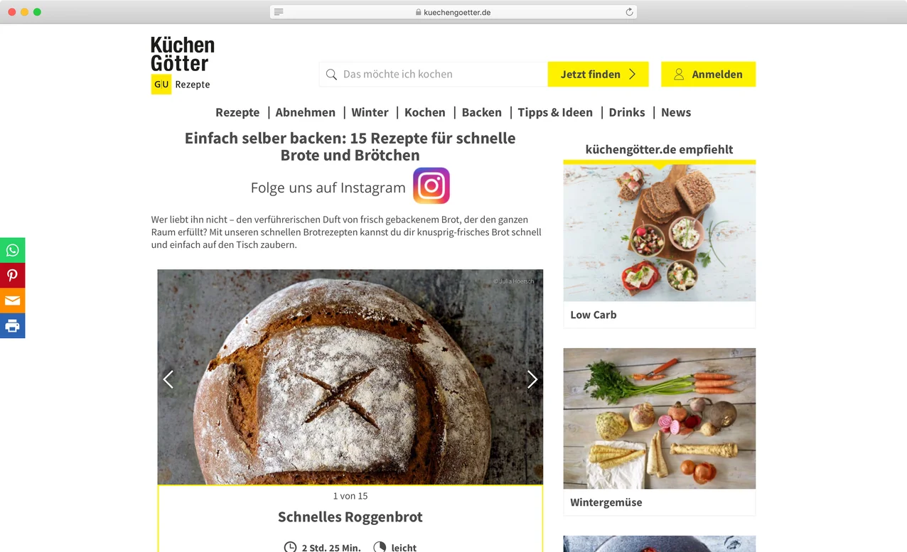 küchengötter.de - Recipe Gallery