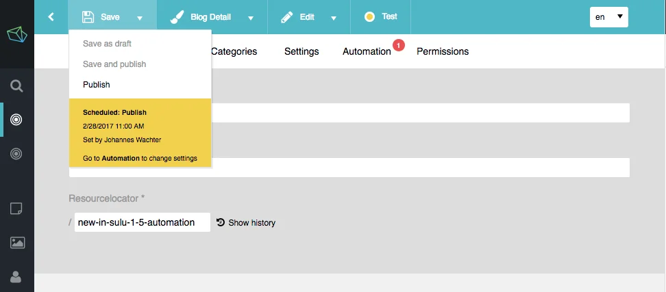 Track the state of a task